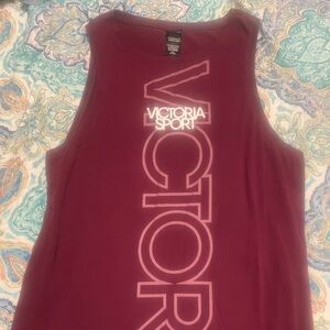 Victoria's Secret Rich Burgundy Tank Top